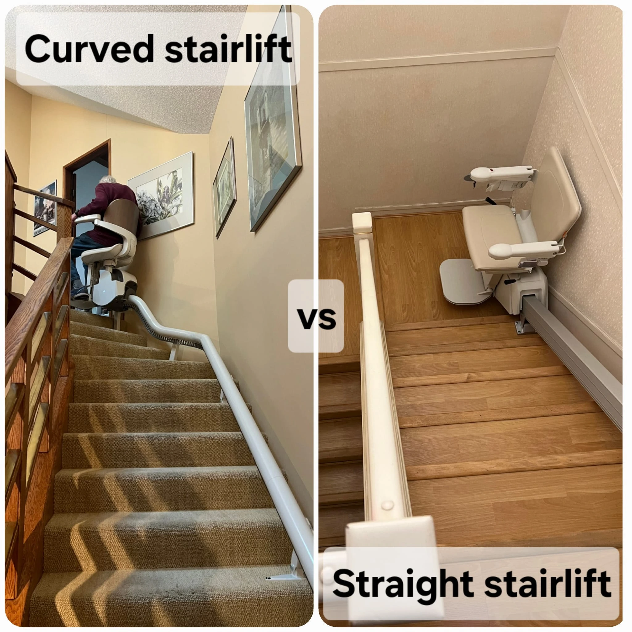 Why Curved Stairlifts Are Expensive In Comparison To Straight Stairlifts